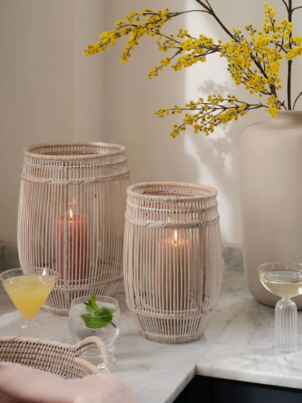 Leve Rattan Lantern