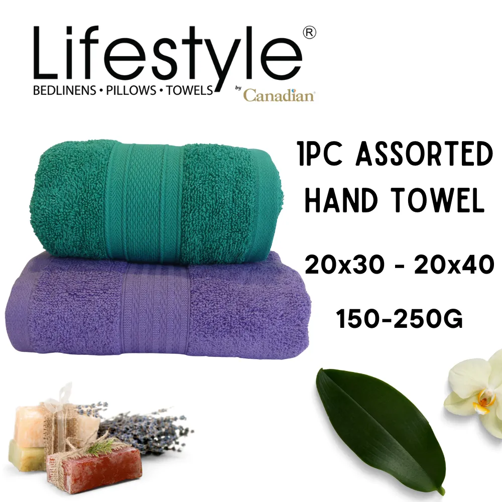 Lifestyle by Canadian T7-Cotton Bath Towels Assorted Colors