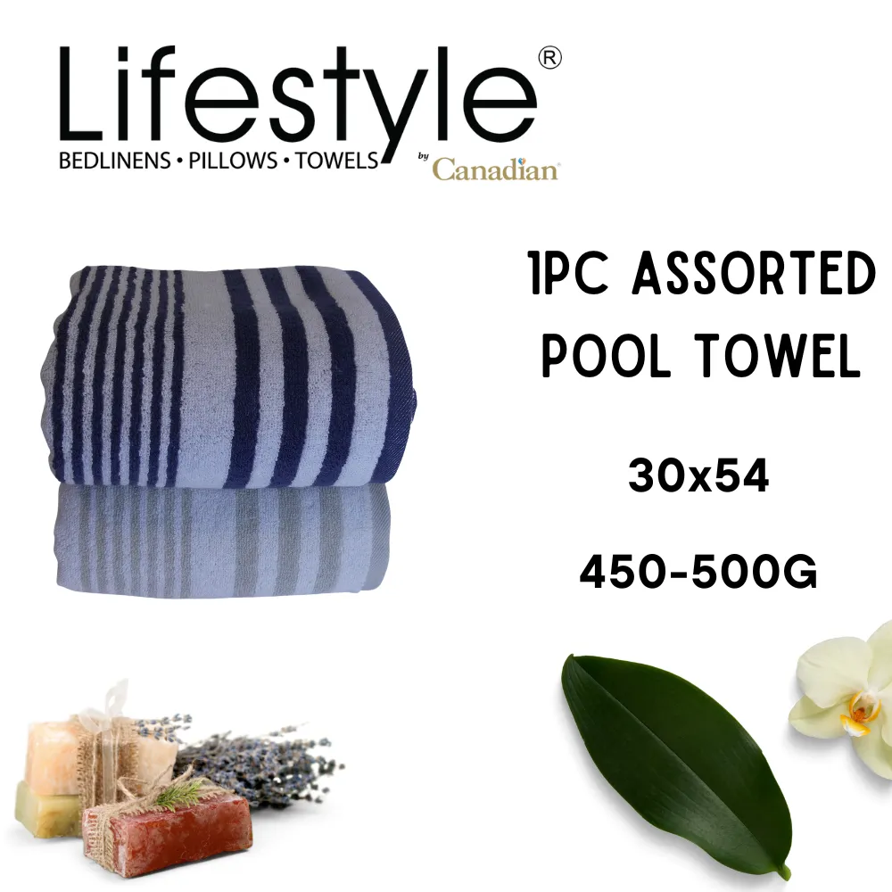 Lifestyle by Canadian T7-Cotton Bath Towels Assorted Colors