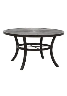 Linea 54" Round KD Dining Umbrella Table by Tropitone