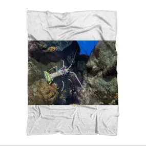 Lobster Sublimation Throw Blanket