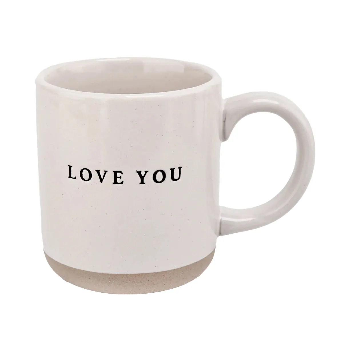 Love You Stoneware Coffee Mug