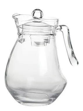 Luminarc White Glass 1300 ml Wavy Jug ( 1 Pc )