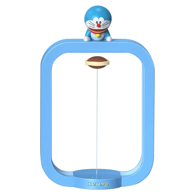 Magnetic Suspension Doraemon Desk Lamp Night Light Bright Adjustable