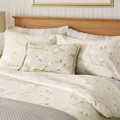 Magnolia Grove Natural Duvet Cover