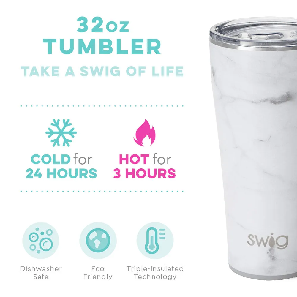 MARBLE   SWIG Tumbler : (32oz)