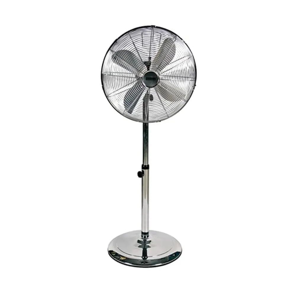 Maverick Floor Standing Fan in Copper or Chrome