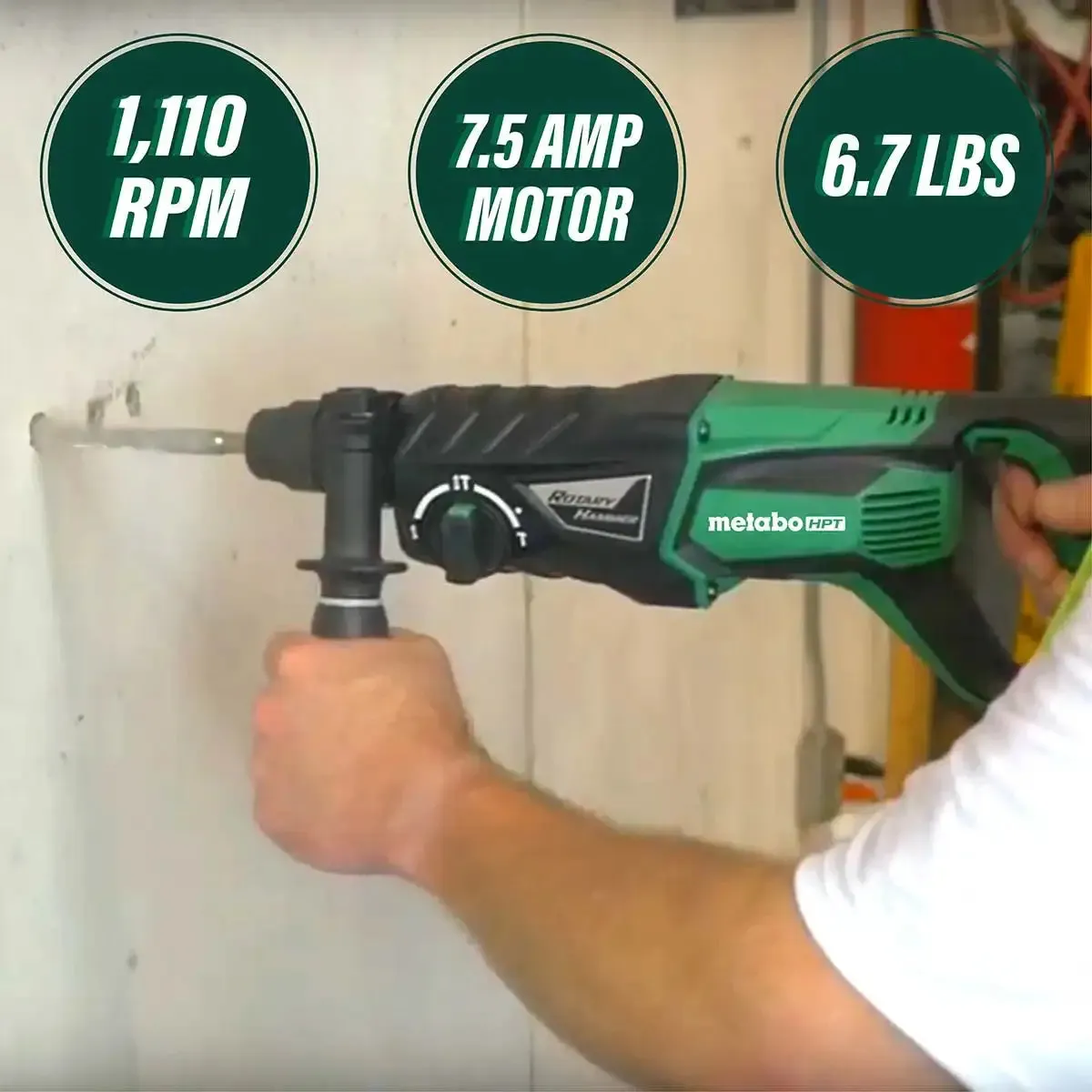 Metabo HPT DH26PFM SDS Rotary Hammer