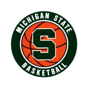 Michigan State Basketball Dizzler Decal