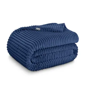 Microplush Ribbed Blanket