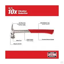 Milwaukee 22oz Milled Face Framing Hammer 48-22-9022