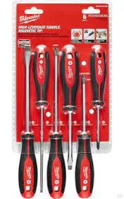 Milwaukee Screwdriver Set 6-Piece 48-22-2706