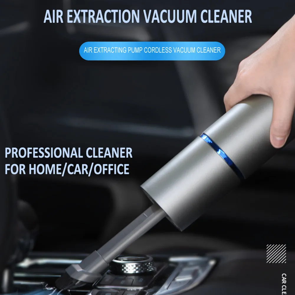 Multifunctional Mini Handheld Cordless Car Vacuum- USB Charging