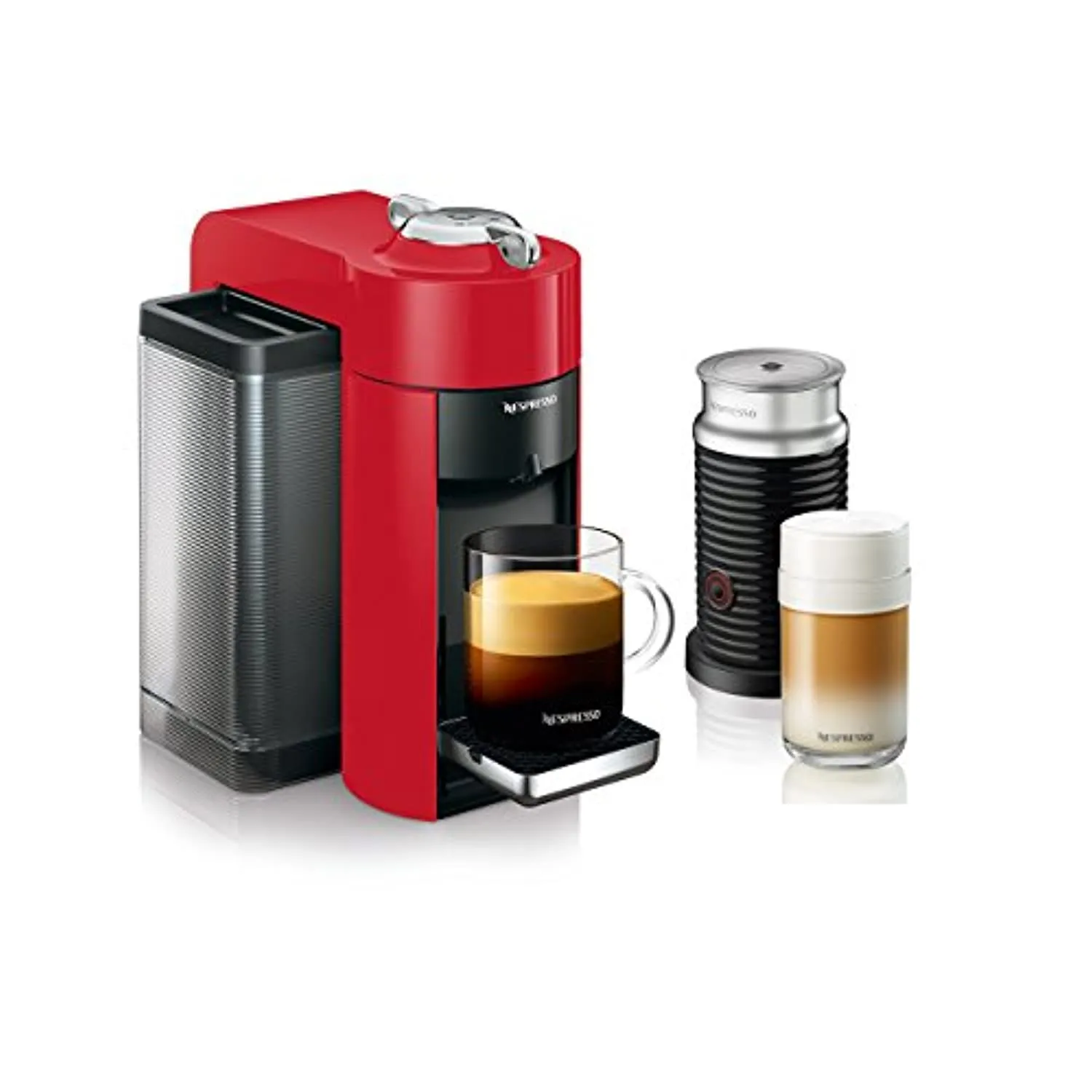 Nespresso - Espresso Machine Bundle with Aeroccino Milk Frother