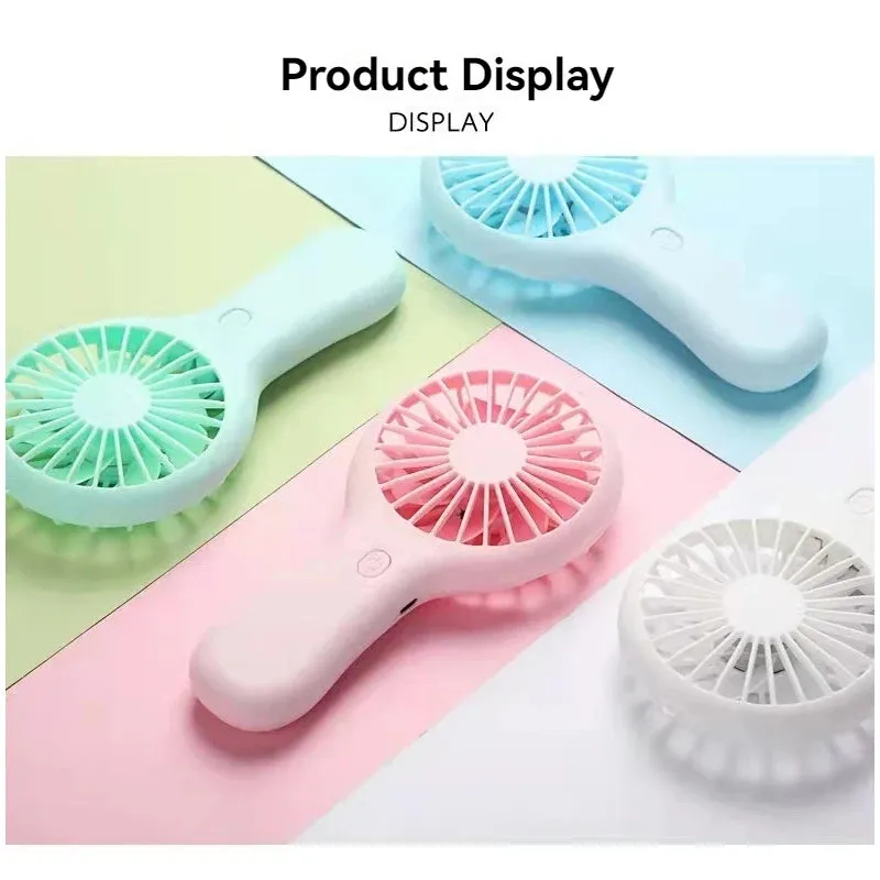 New Mini Fan USB Charging Fan Handheld Fan Portable Fan Creative Mini Handheld Fan