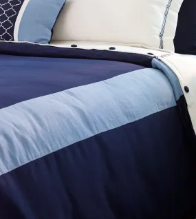 Newport reversible coastal duvet