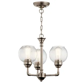 Niles 3-Light Chandelier/Semi-Flush (Convertible)