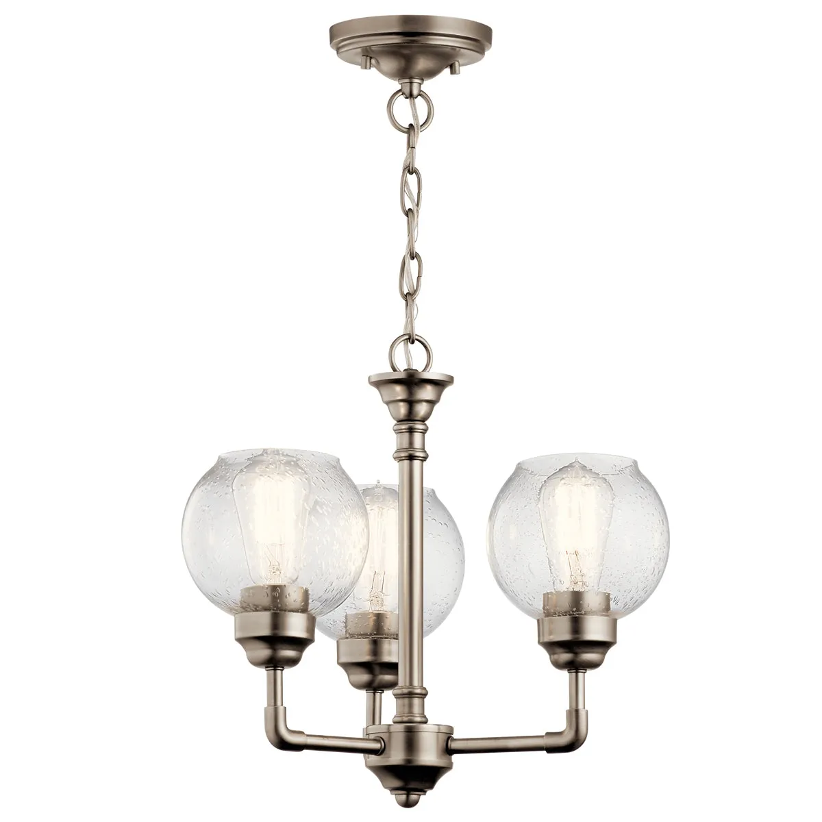 Niles 3-Light Chandelier/Semi-Flush (Convertible)