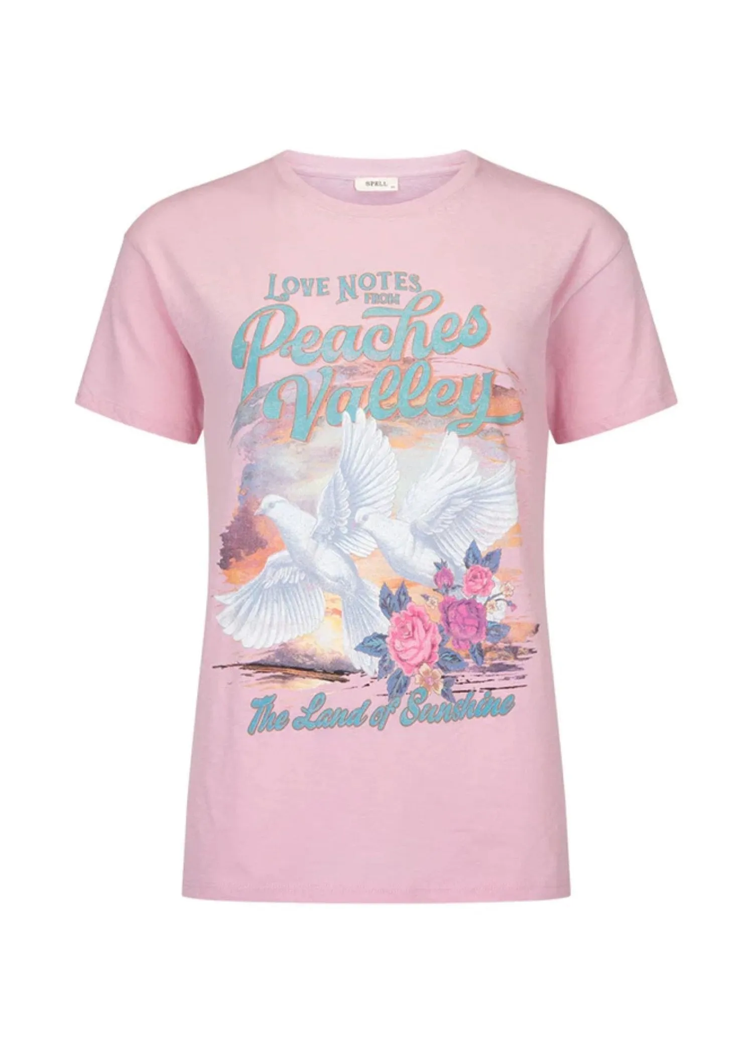 Peaches Biker Tee