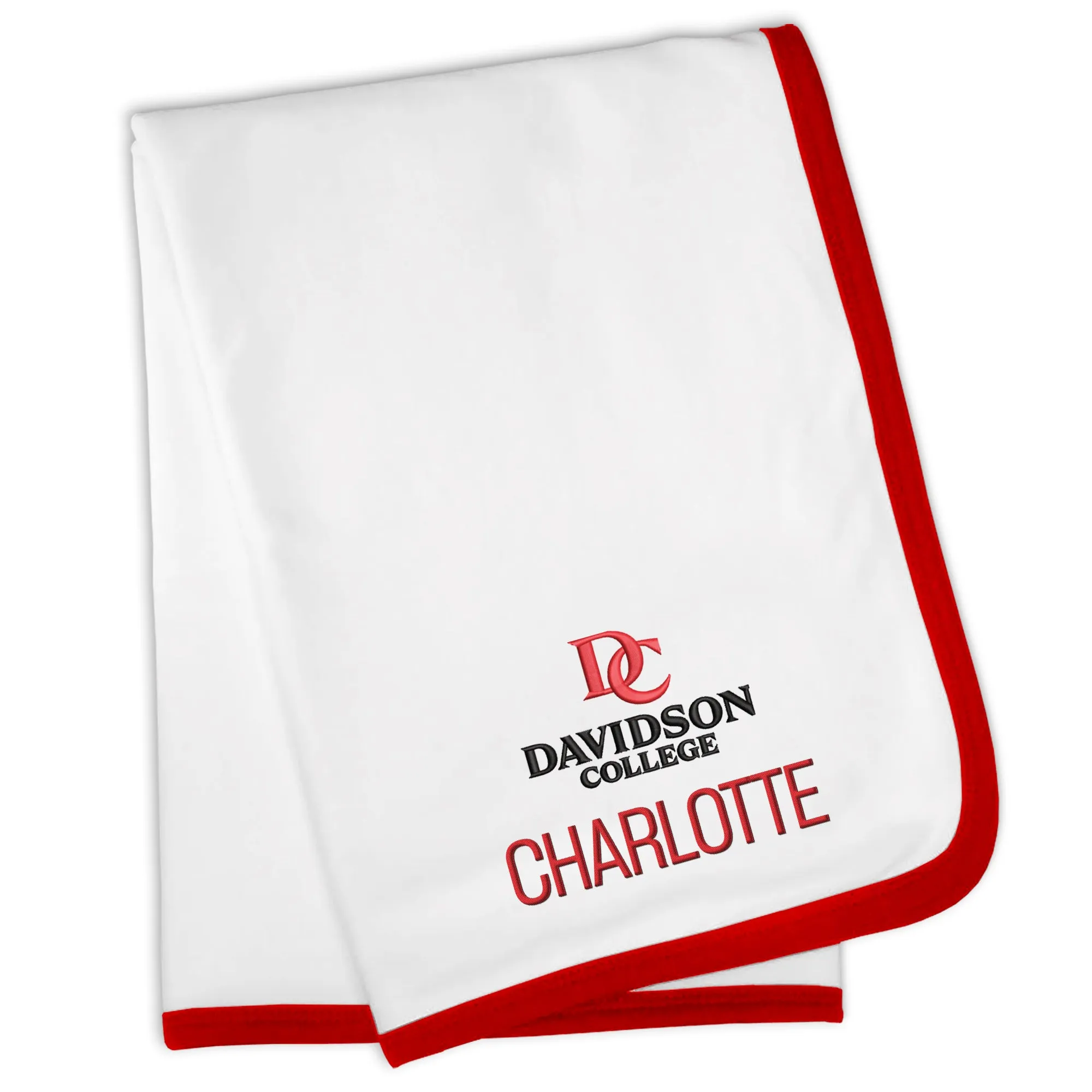 Personalized Davidson Wildcats Blanket