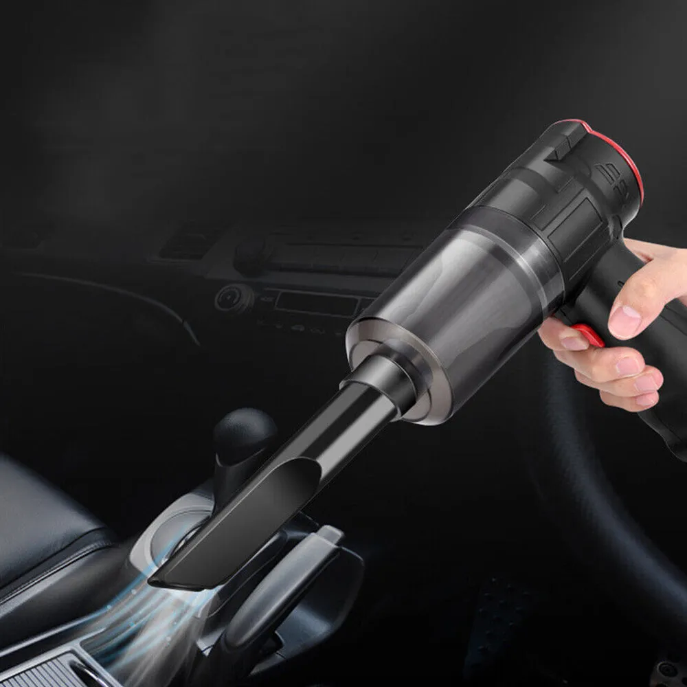 Portable Handheld Car Vacuum Cleaner-USB Rechargeable