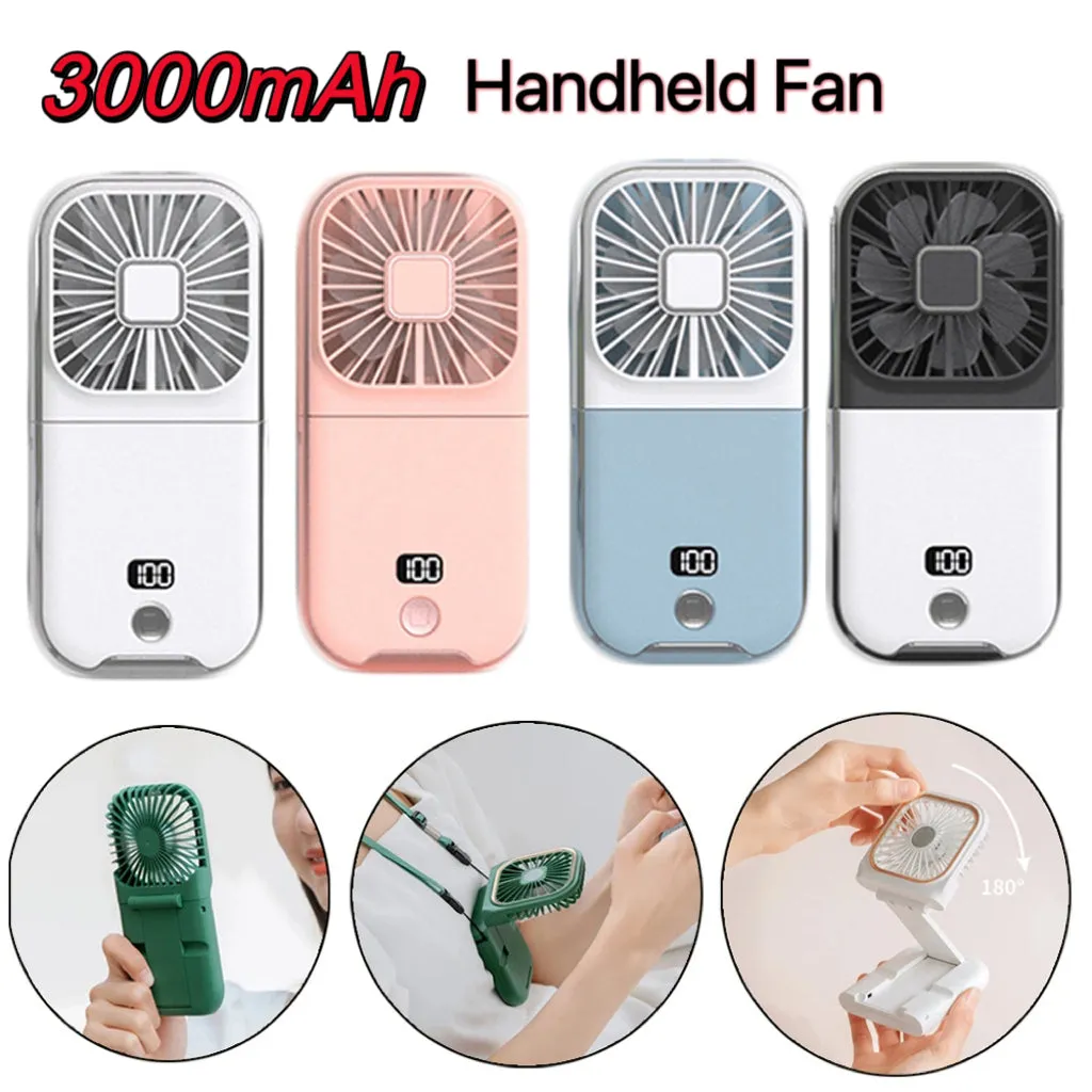 Portable Rechargeable Magic Phone Holder Cooling Fan