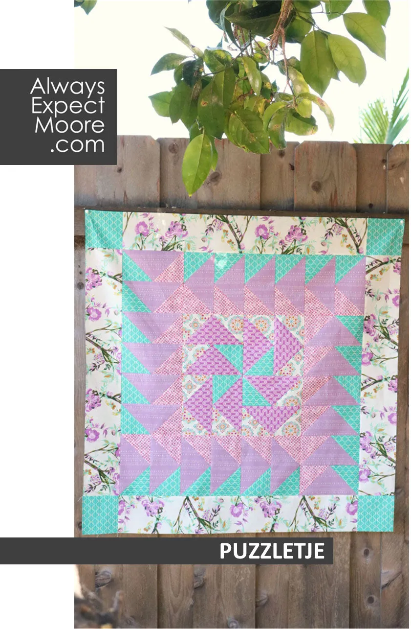 Puzzletje Quilt - Digital Download