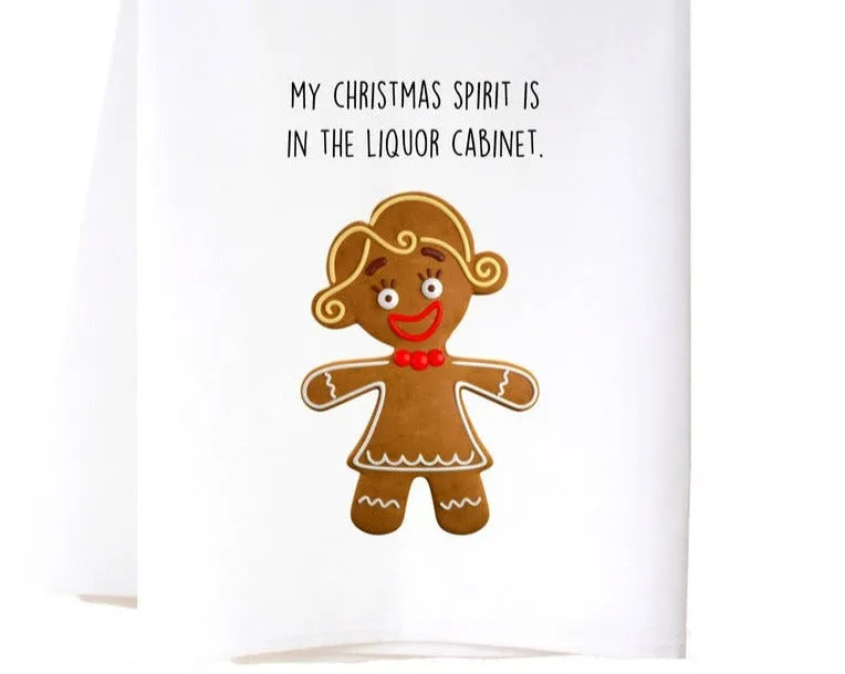 "Christmas Spirit" Kitchen towel