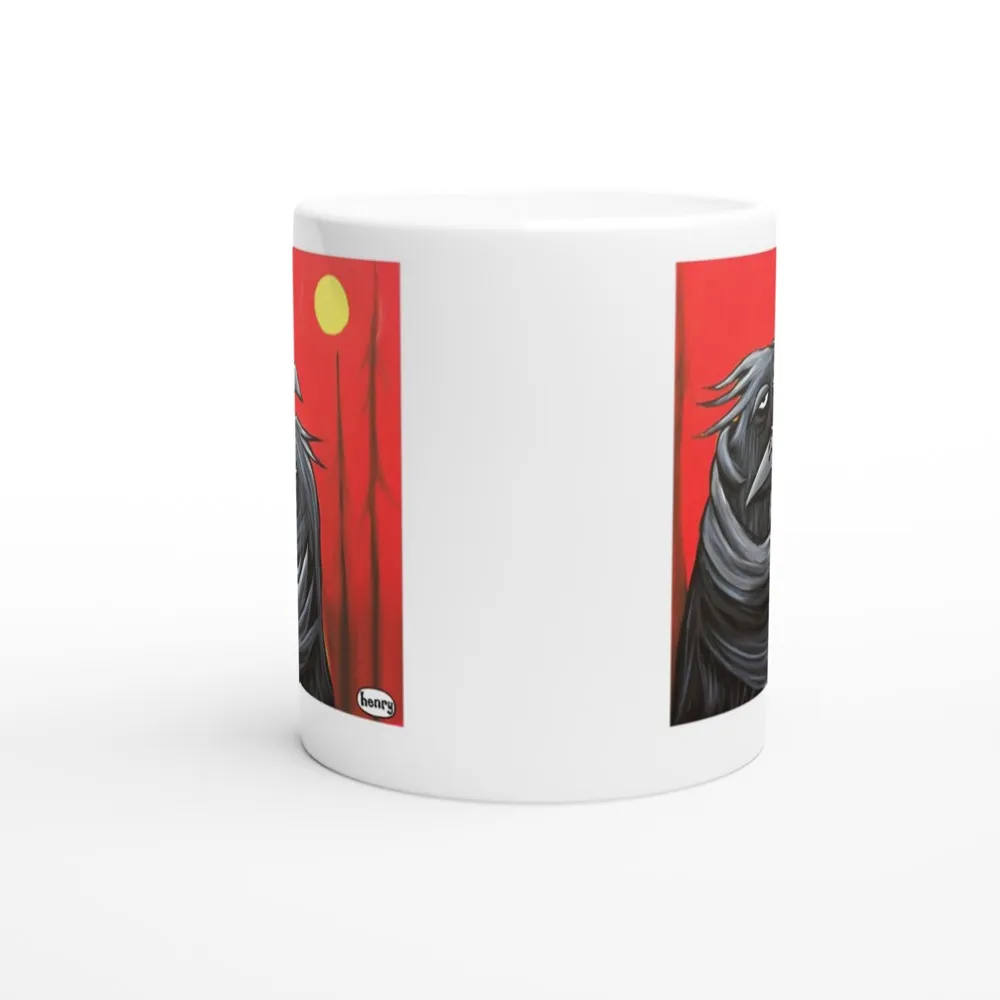 "Raven Hug" Mug