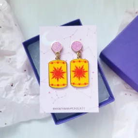 Rapunzel lantern stud earrings