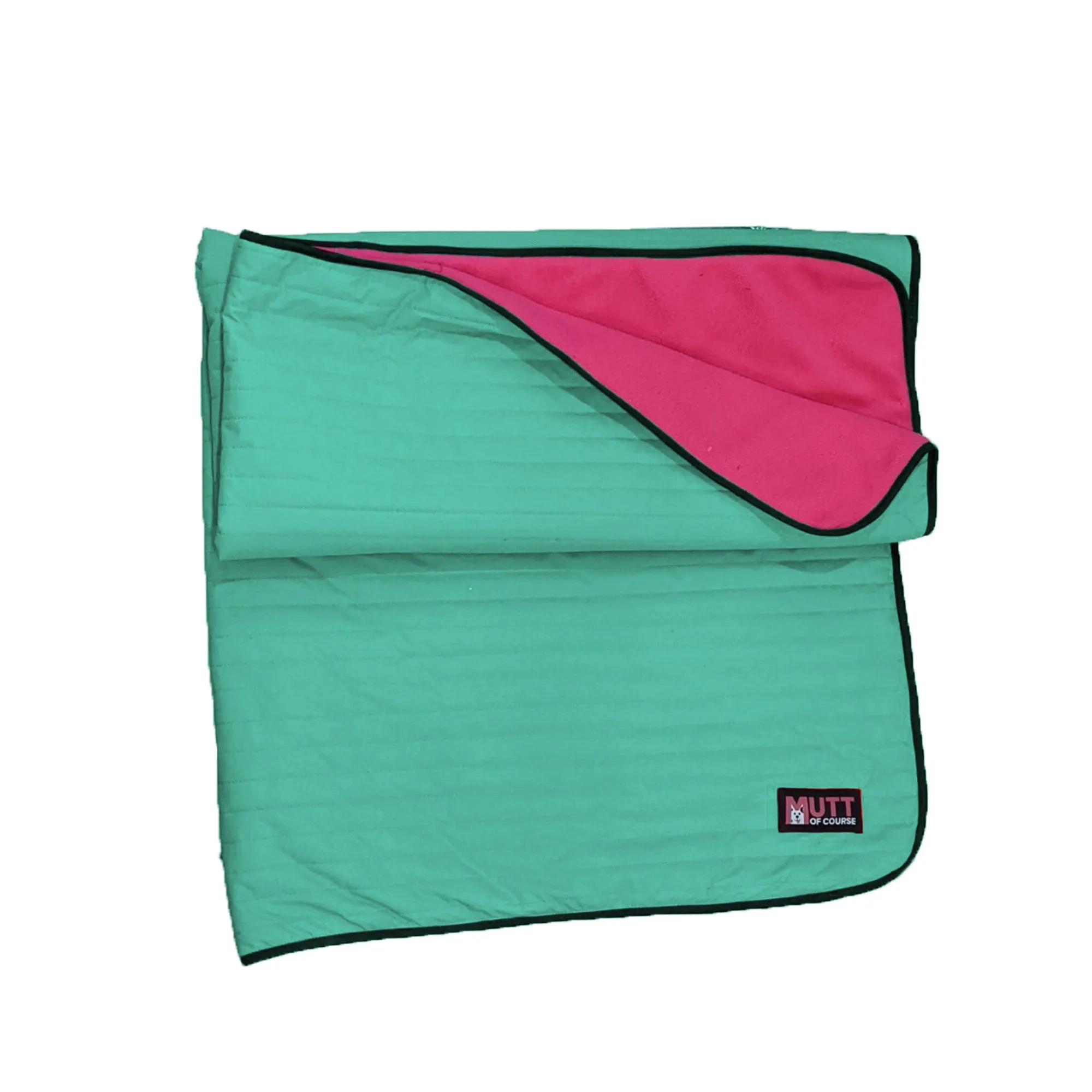 Retro Green Winter Blanket