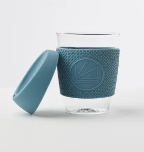 Reusable Glass Coffee Cup - 340ml - Super Sonic