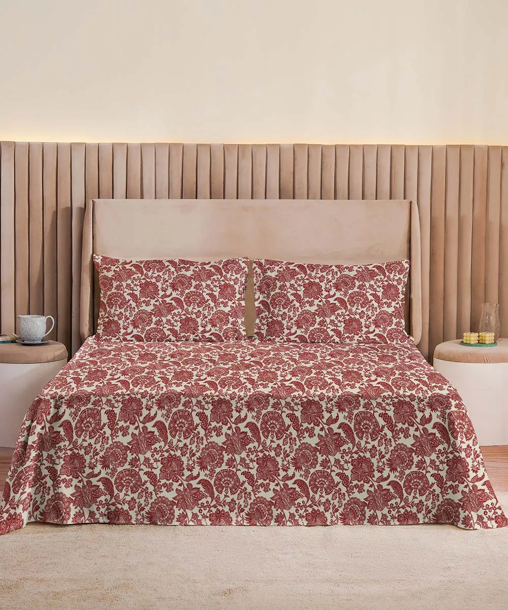 Rose Wood - Bed Sheet