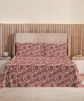 Rose Wood - Bed Sheet