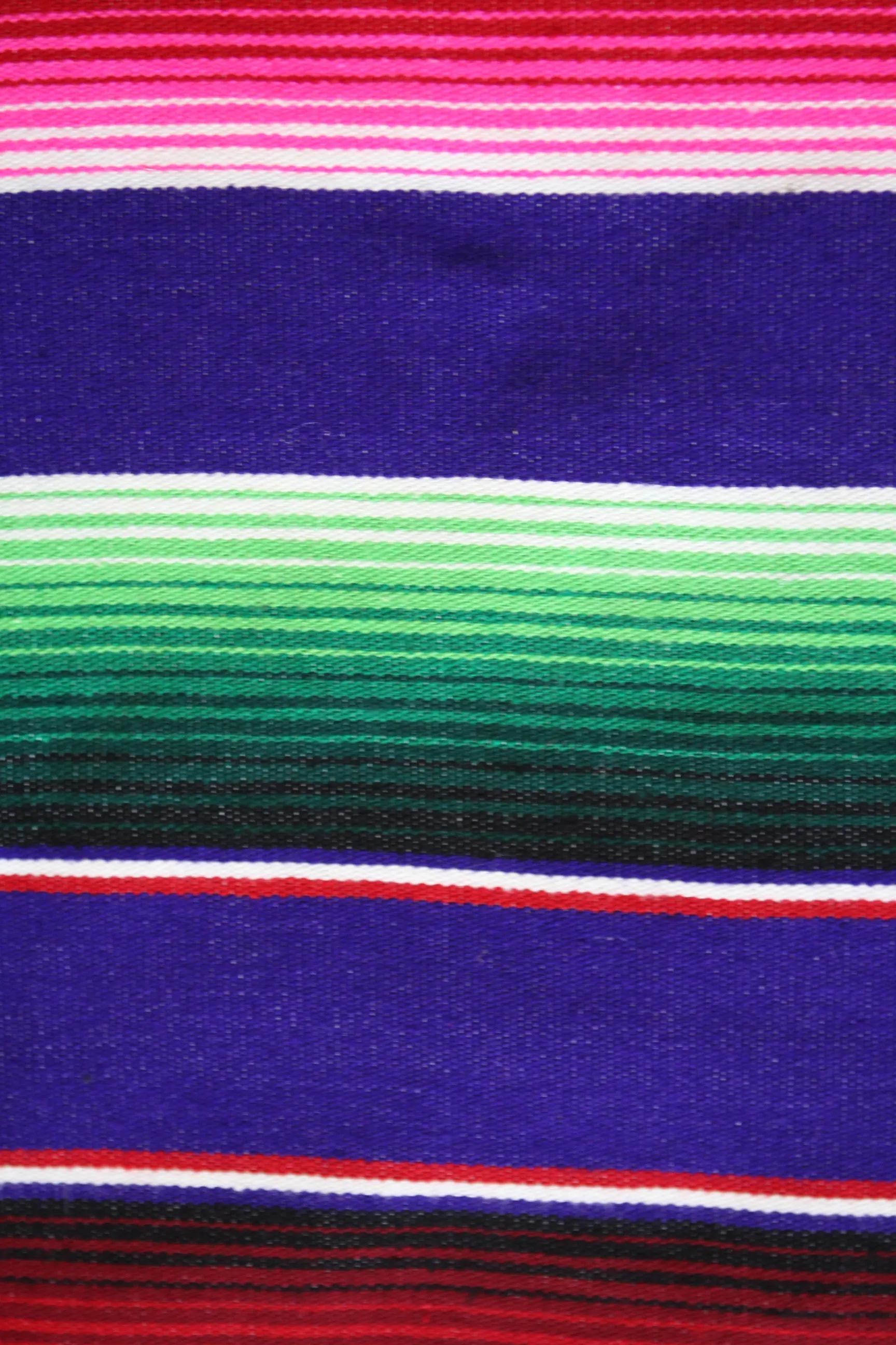 Saltillo Serape Blanket - Purple