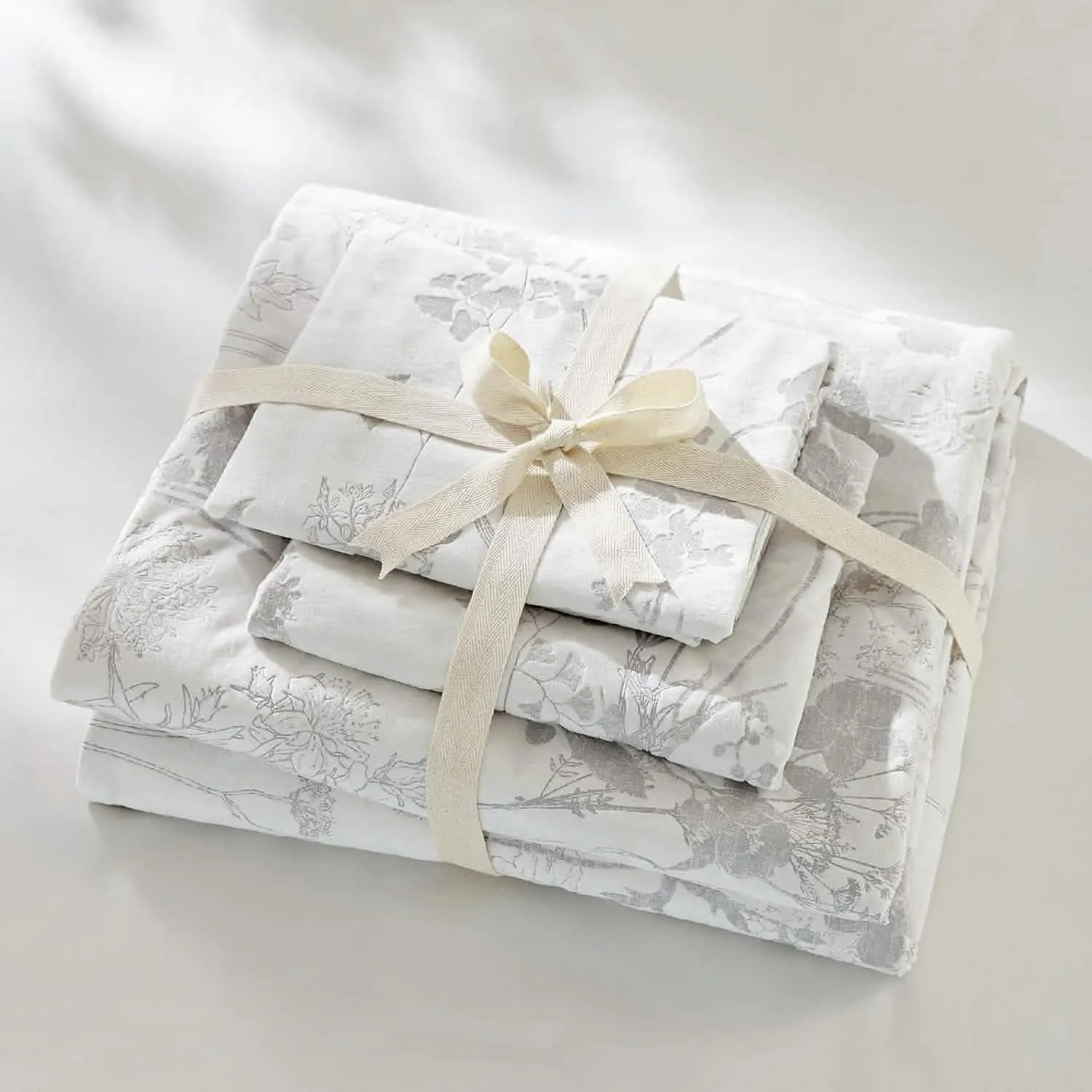 Silhouette Velvet Duvet Cover Set