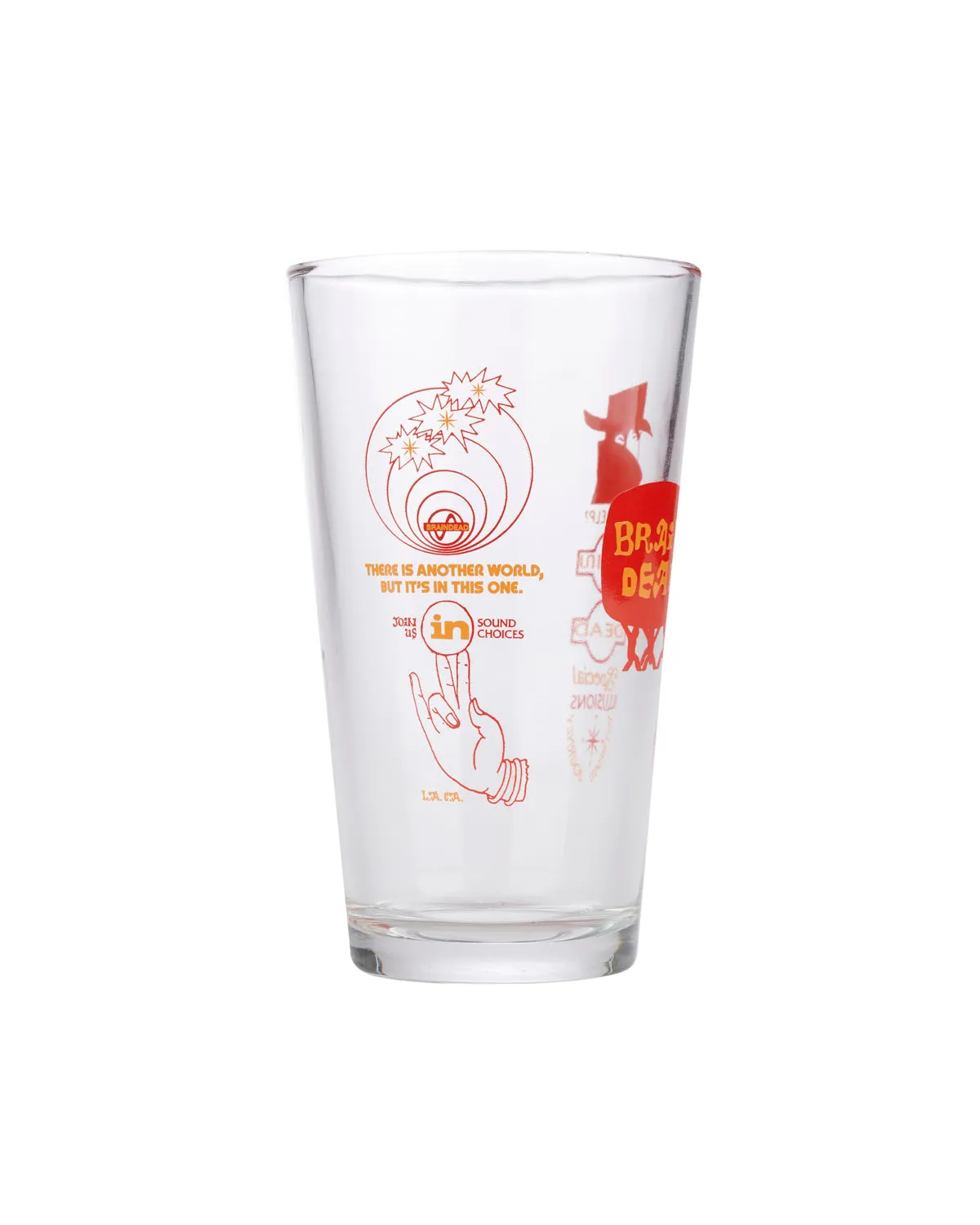 Special Illusions Pint Glass - Red