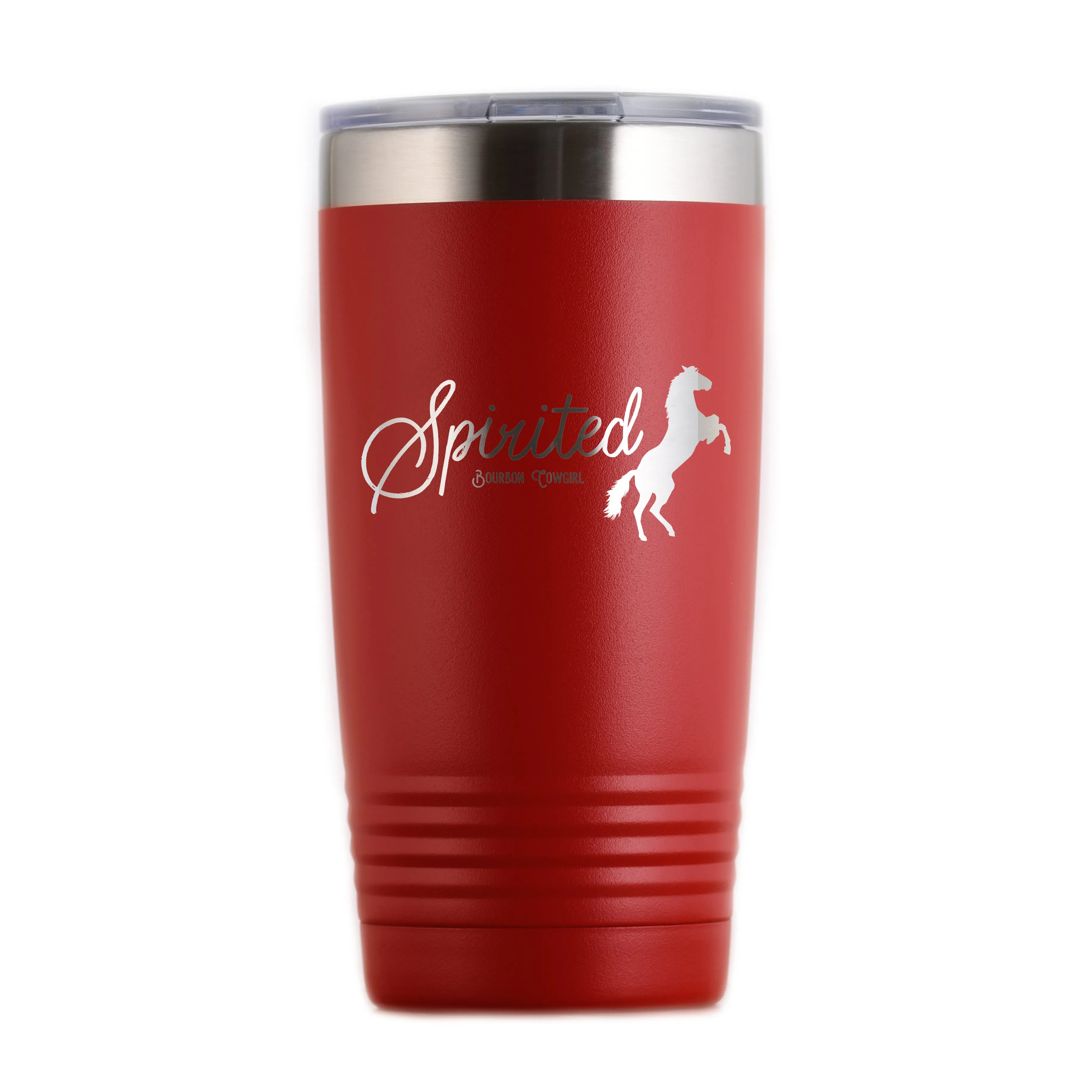 Spirited Horse Travel Coffee Tumbler