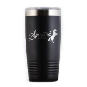 Spirited Horse Travel Coffee Tumbler