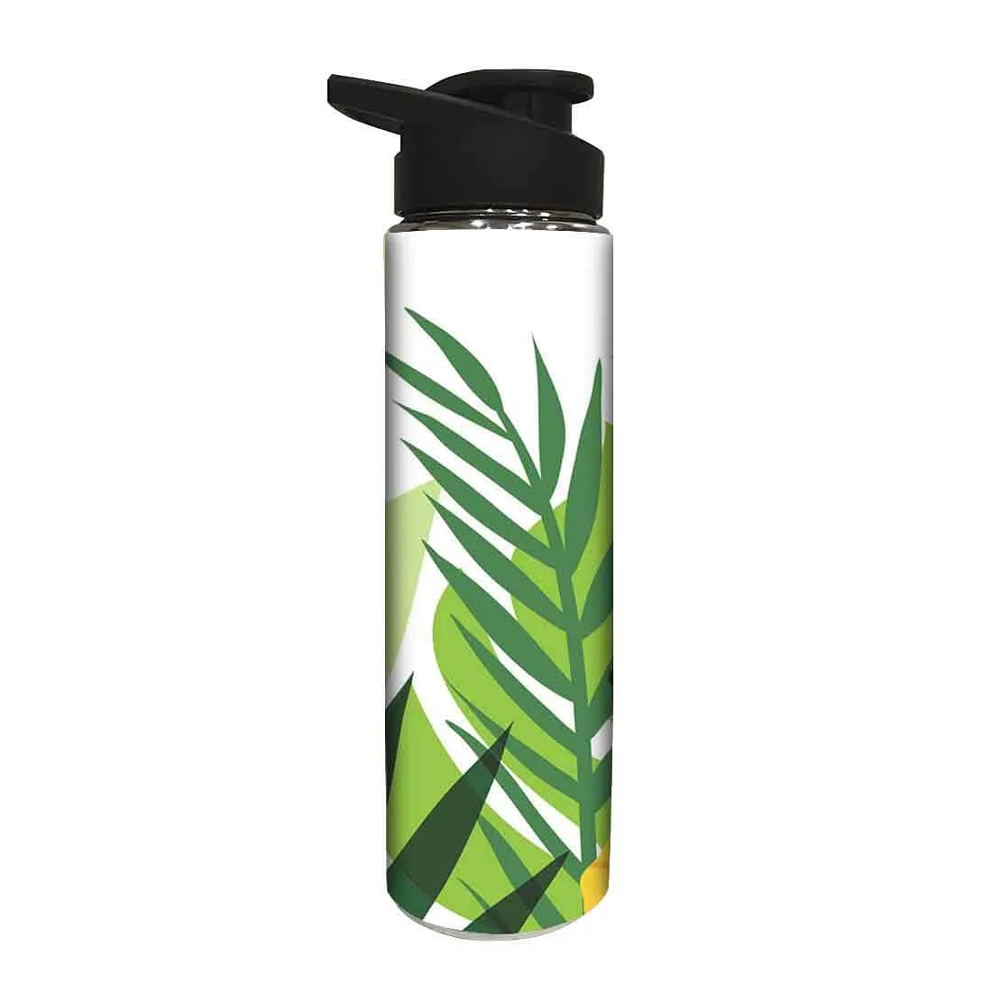 Stainless Steel Sipper Water Bottle - Leaves