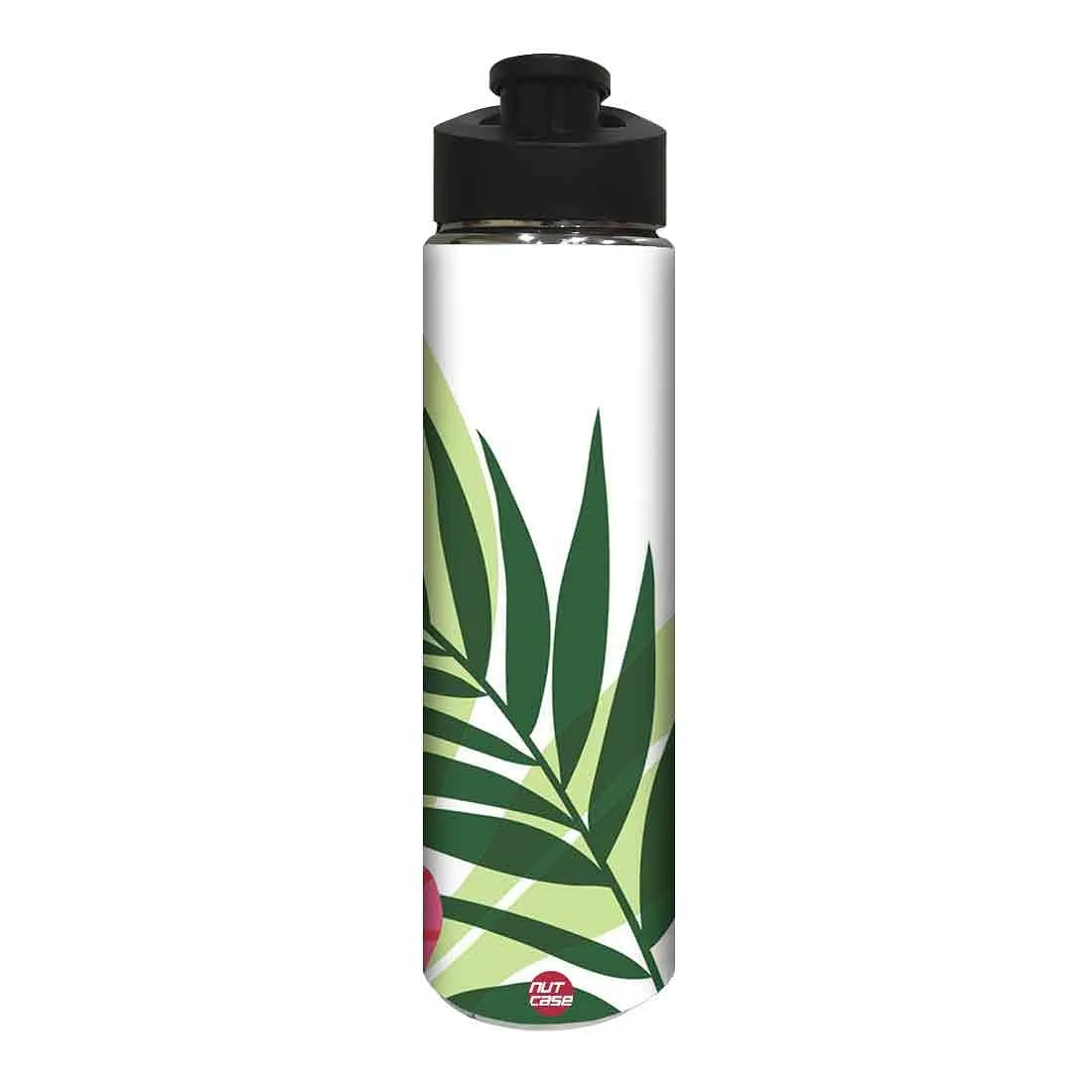 Stainless Steel Sipper Water Bottle - Leaves