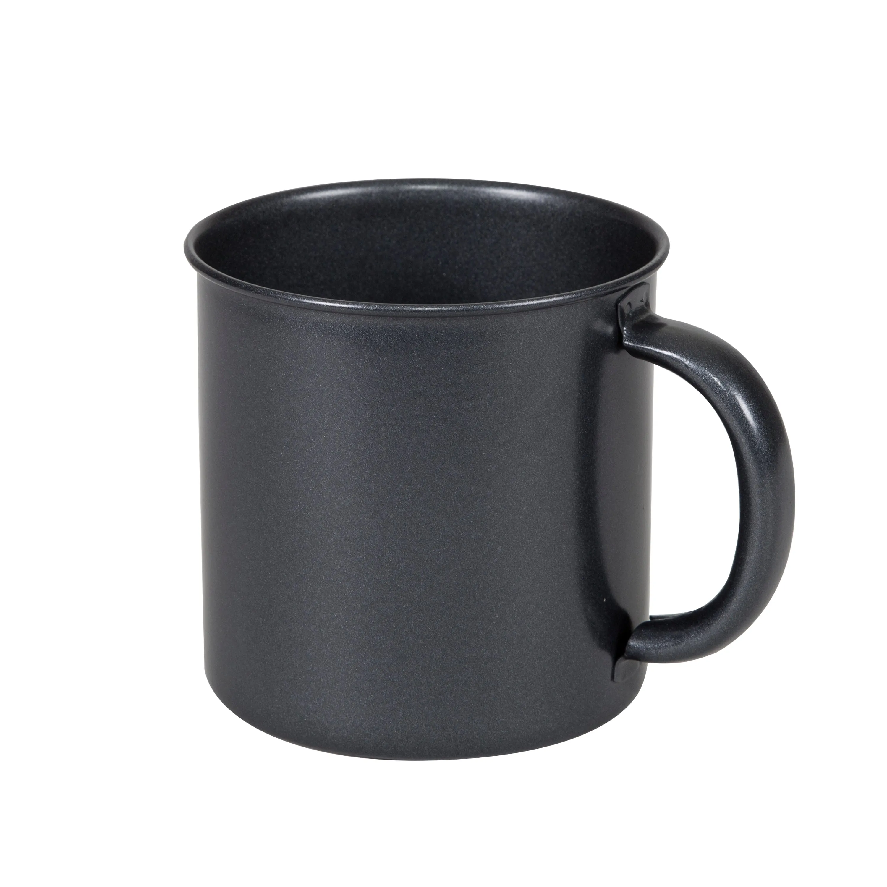 Stansport Black Granite Steel Mug - 14 Oz