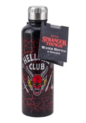 Stranger Things Hellfire Club Metal Water Bottle