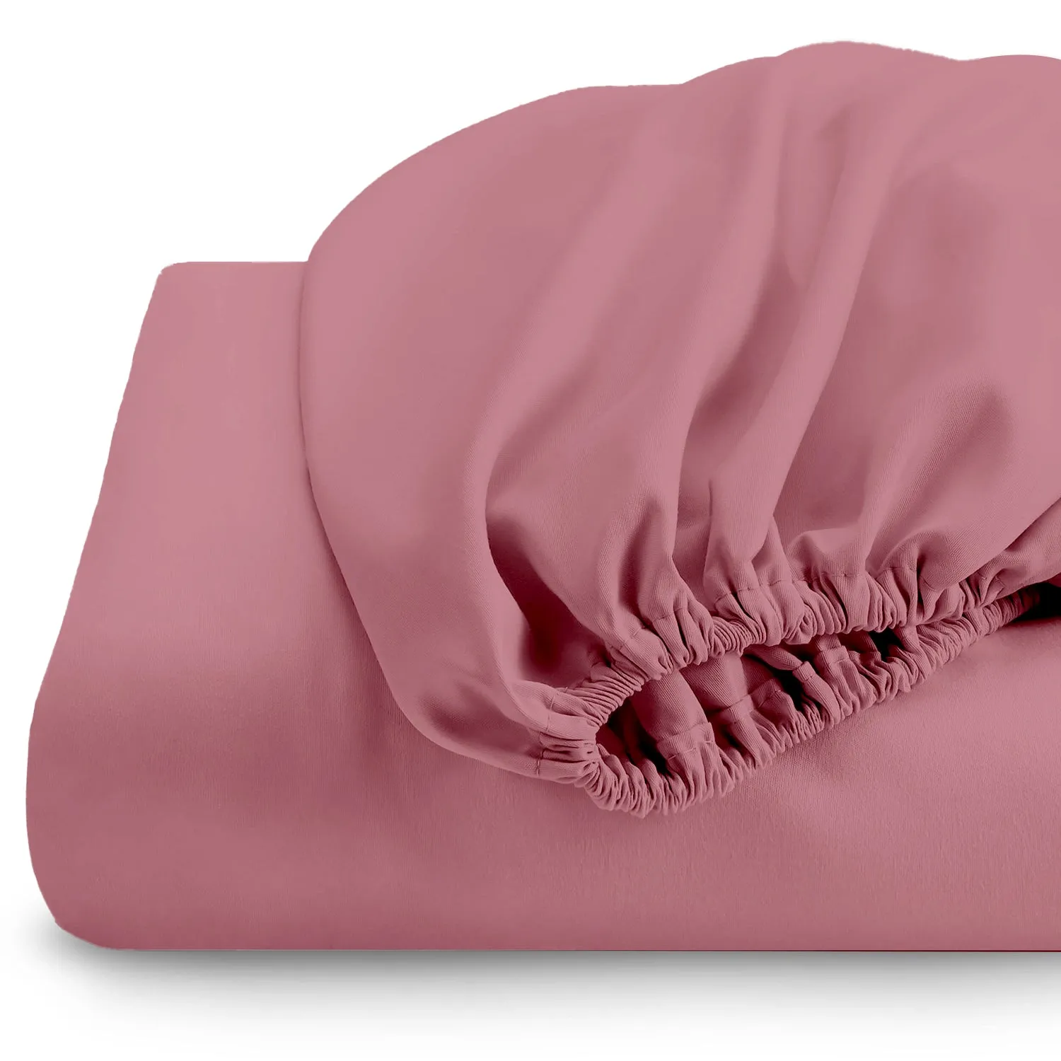 Super Soft Fitted sheet 160x200 30 CM - Mauve