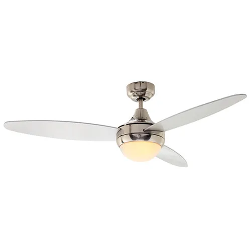 Swirl Ceiling Fan 3 Blades Sc/Silver