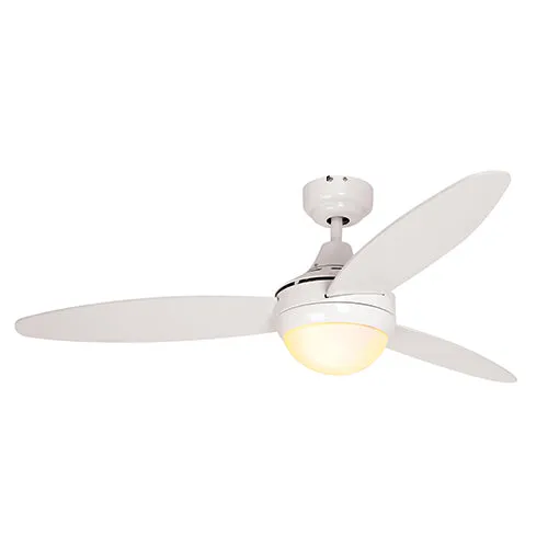 Swirl Ceiling Fan 3 Blades White