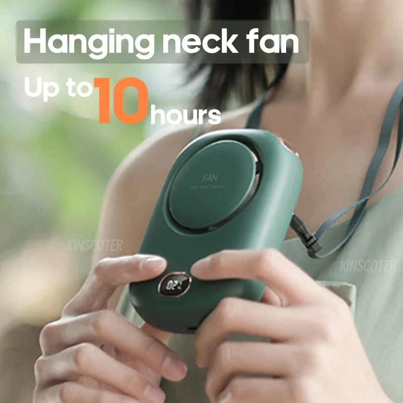 TEEK - Portable Hanging Neck Rechargeable Fan