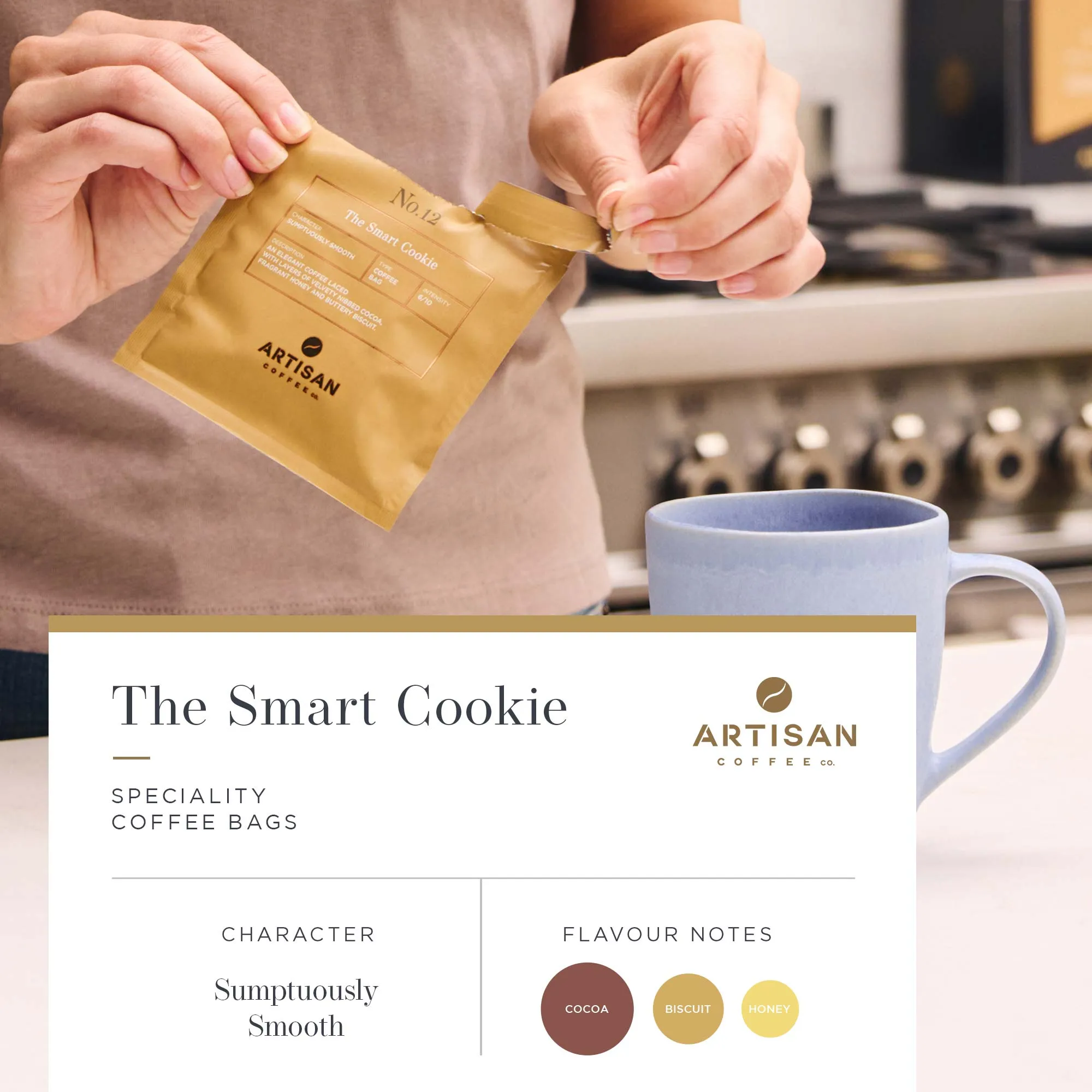 The Smart Cookie Coffee Bag