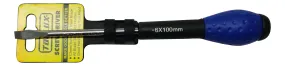 Toolux Comfort Grip Screwdriver - Slotted 6mm x 100mm