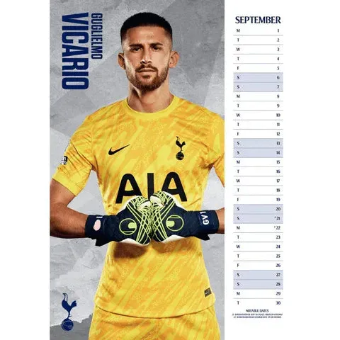 Tottenham 2025 Official Calendar